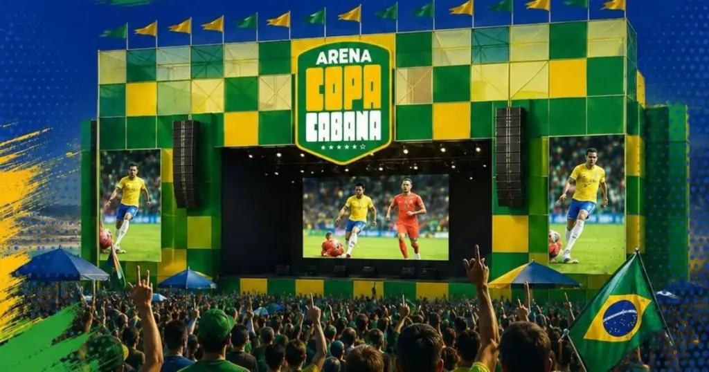 Arena Copacabana 2026 (reprodução Instagram)