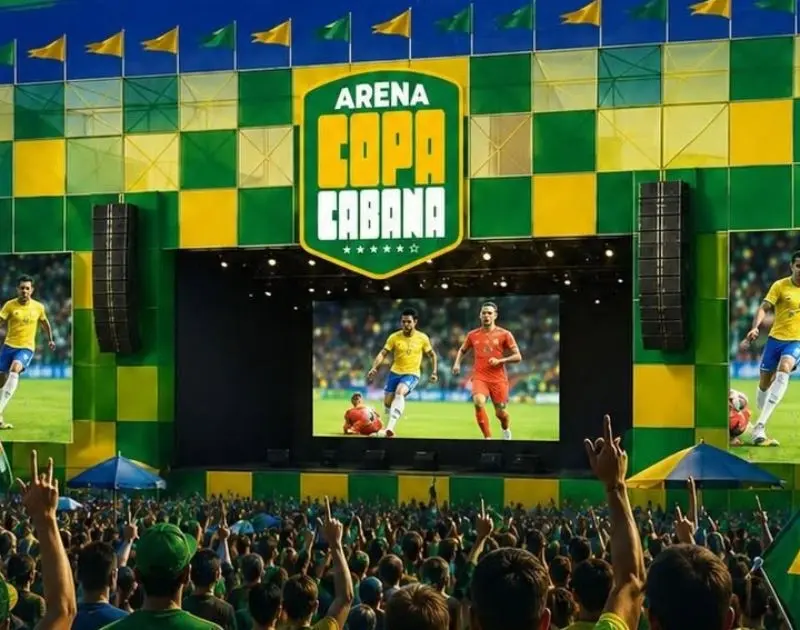 Arena Copacabana oferece shows e transmissão de jogos; entenda como participar