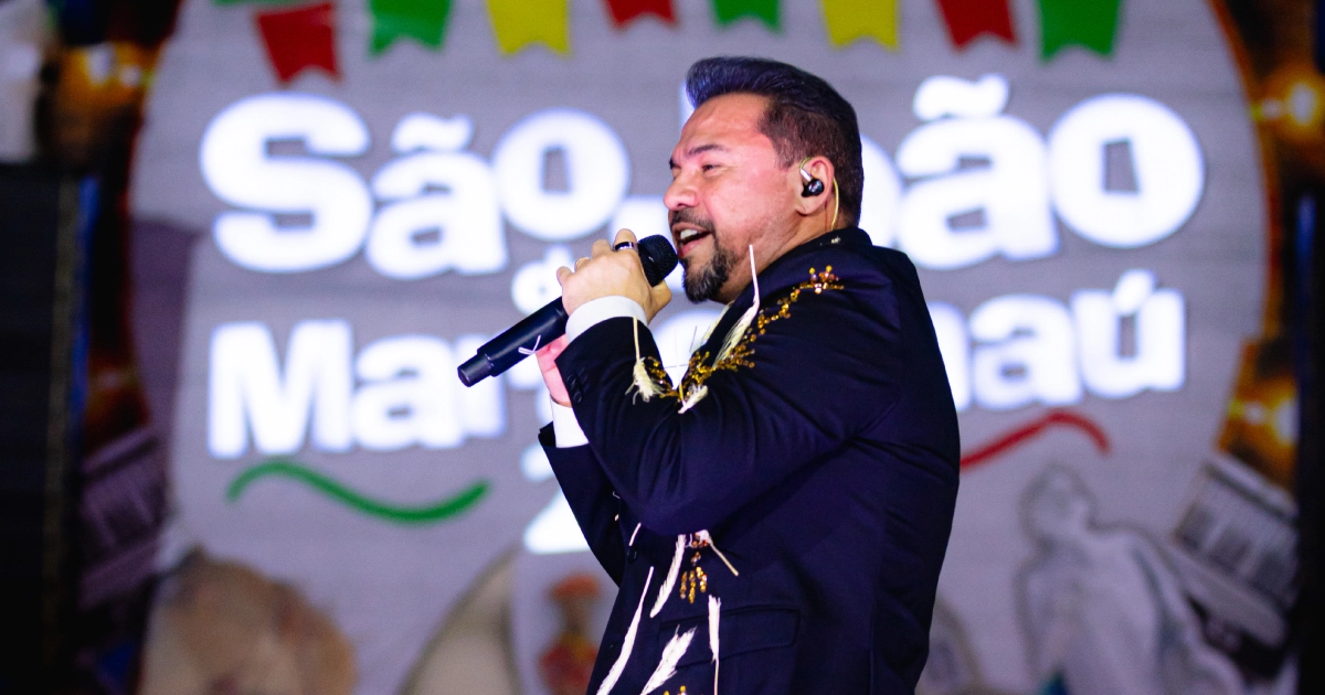 Xand Avião no São João de Maracanaú (CE) (Lucas Mascarenhas Facundo/Divulgação)