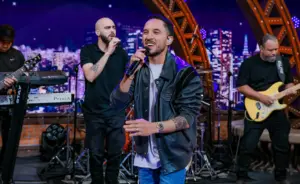 The Noite com Danilo Gentili recebe Grelo (Lourival Ribeiro/SBT)