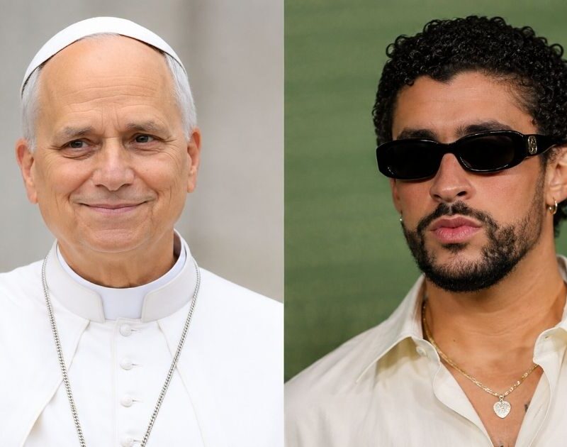 Papa Leão XIV recebe Bad Bunny em encontro reservado em Madri