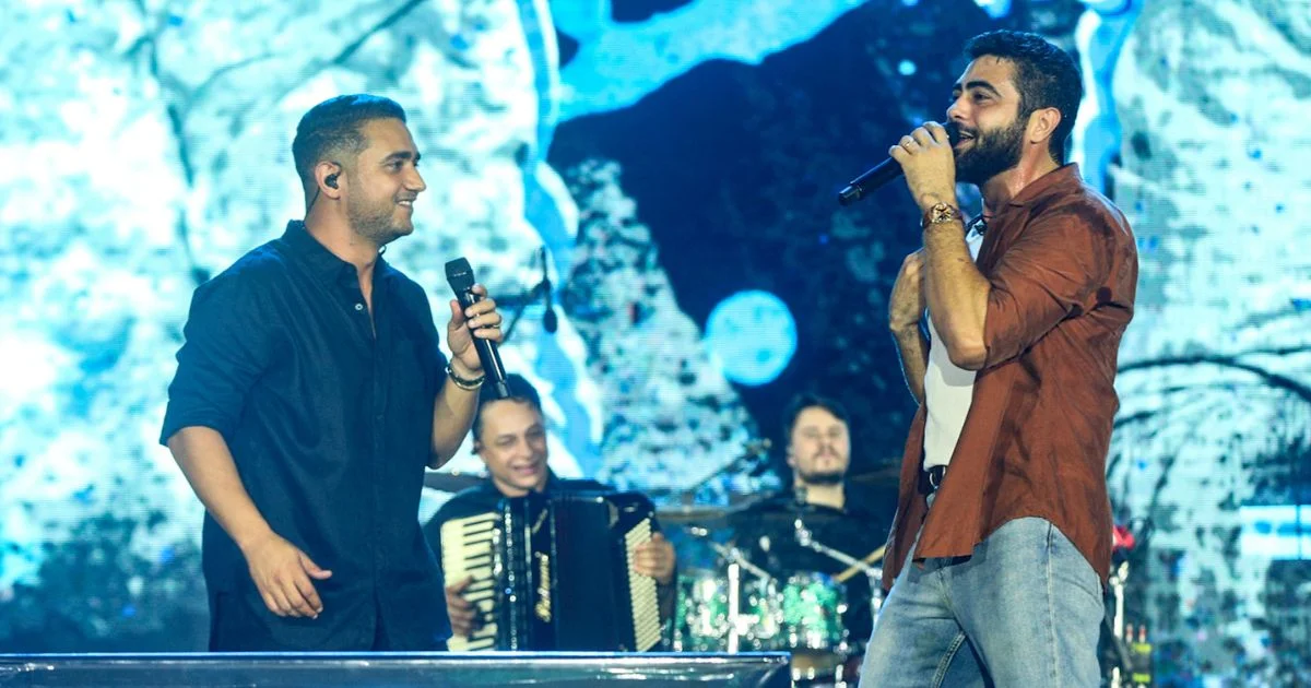 Henrique e Juliano no 'Manifesto Musical'