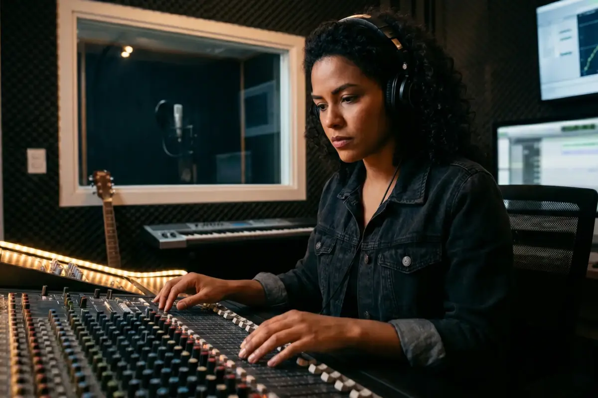 Estudio de gravação