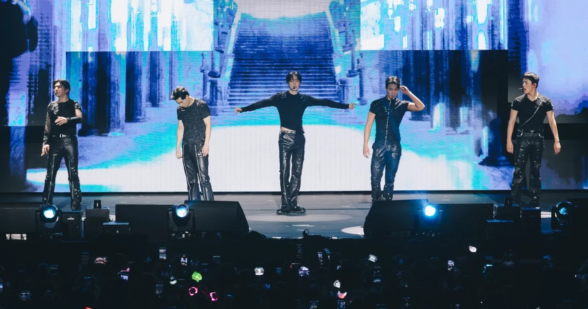 MONSTA X no Brasil: microfone ligado e K-pop com sabor brasileiro 4 MONSTA X em São Paulo