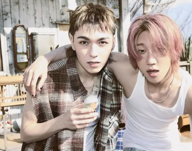 VERNON e The 8, do SEVENTEEN, anunciam lançamento de EP juntos