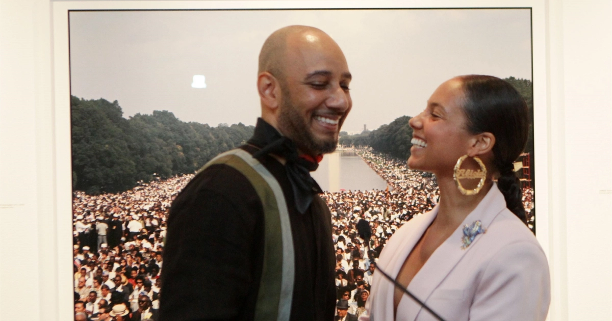 Alicia Keys e Swizz Beatz (Grosby)