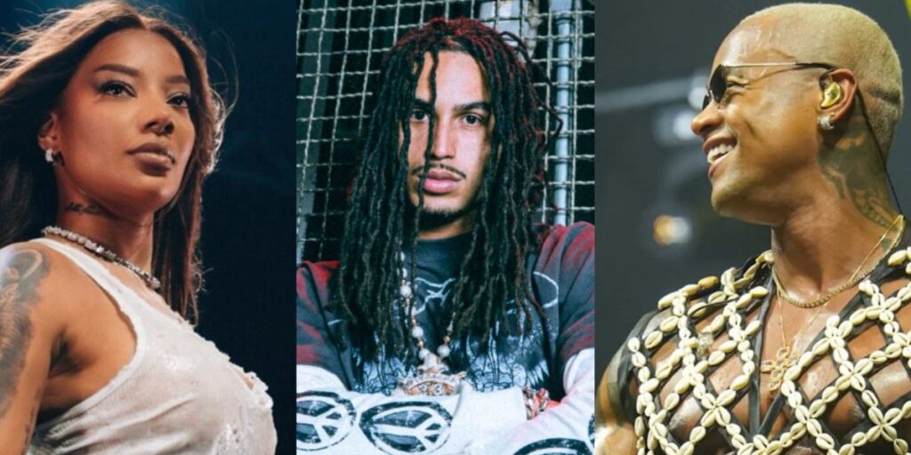 Ludmilla, Matuê e Leo Santana estarão em eventos da Copa (Divulgação e Brazil News)