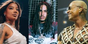 Ludmilla, Matuê e Leo Santana estarão em eventos da Copa (Divulgação e Brazil News)
