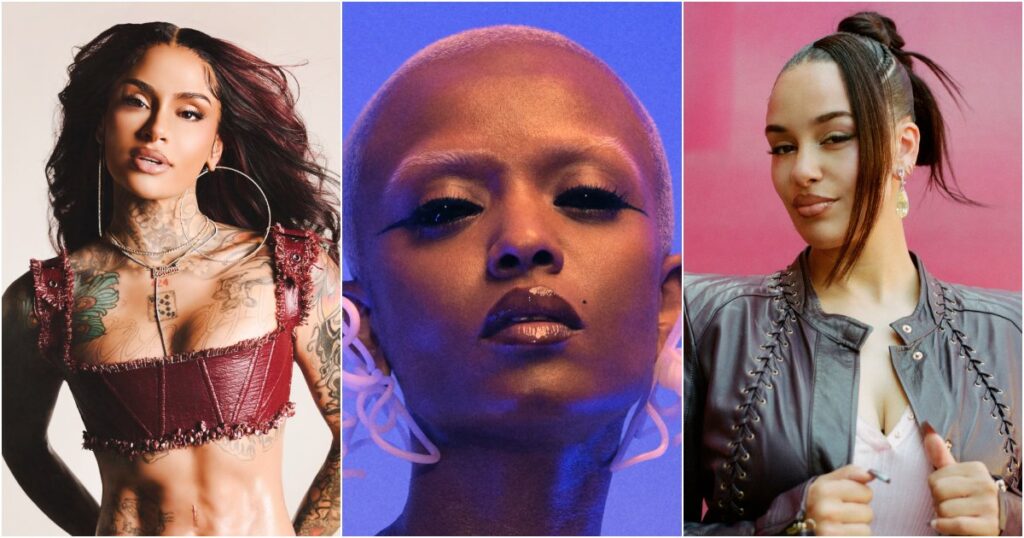 Kehlani, Kelela e Jorja Smith