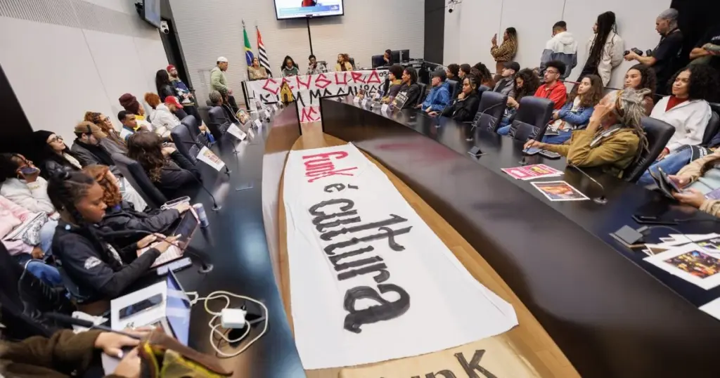 Audiência Pública sobre Censura da exposição "Funk: um grito de ousadia e liberdade" (foto - Rodrigo Romeo)