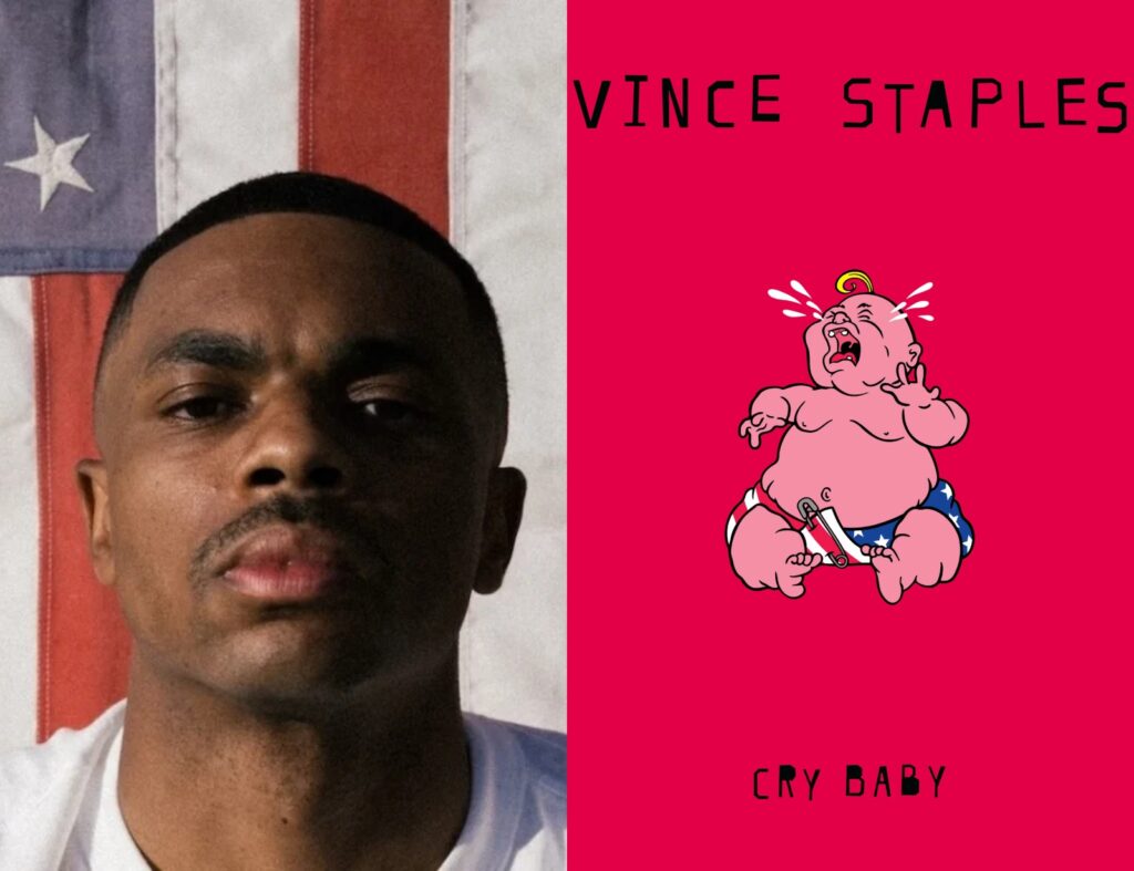 Capa de 'Cry Baby' é ataque a Donald Trump? Vince Staples dá resposta curiosa 1 Vince Staples (Divulgação)