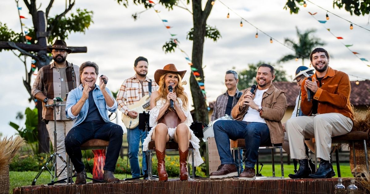 "Viver Sertanejo" com Daniel, Joelma, Nattan e Xand Avião (Foto: Divulgação)