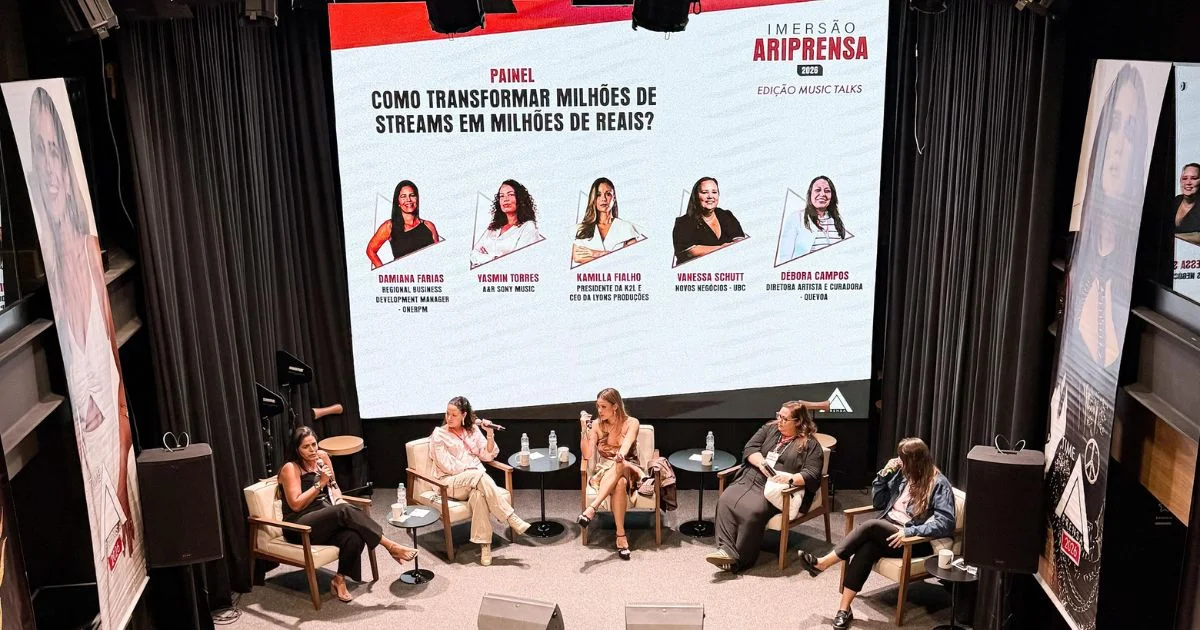 AriPrensa anuncia o Podcast Music Talks (divulgação)