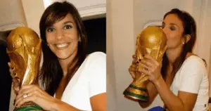 "Festa", de Ivete Sangalo, embalou a conquista de 2002 e cantora foi a musa da delegação do Brasil (Reprodução/Instagram)