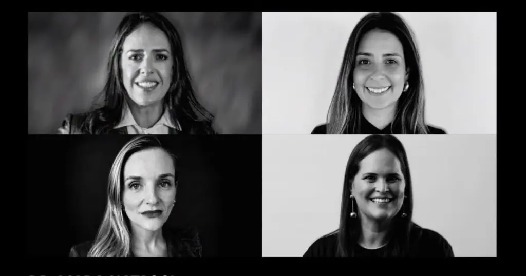 Mara Natacci, Sylvia Gomes, Etienne Di Stasi e Danielle Burd falam do Pacto do Trabalho Decente em Grandes Eventos no WME 2026 (reprodução)