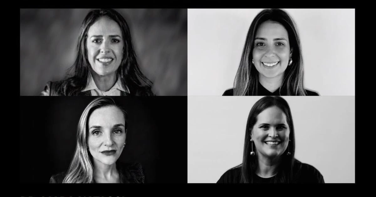 Mara Natacci, Sylvia Gomes, Etienne Di Stasi e Danielle Burd falam do Pacto do Trabalho Decente em Grandes Eventos no WME 2026 (reprodução)