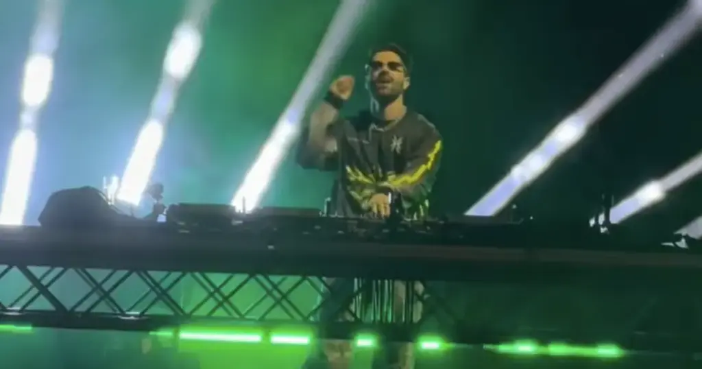 No RiR Lisboa, Alok celebra lançamento com Jennifer Lopez 1 Alok no Rock in Rio Lisboa (Instagram)