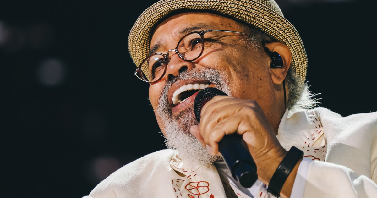 Jorge Aragão no 'Maior Encontro do Samba' em São Paulo