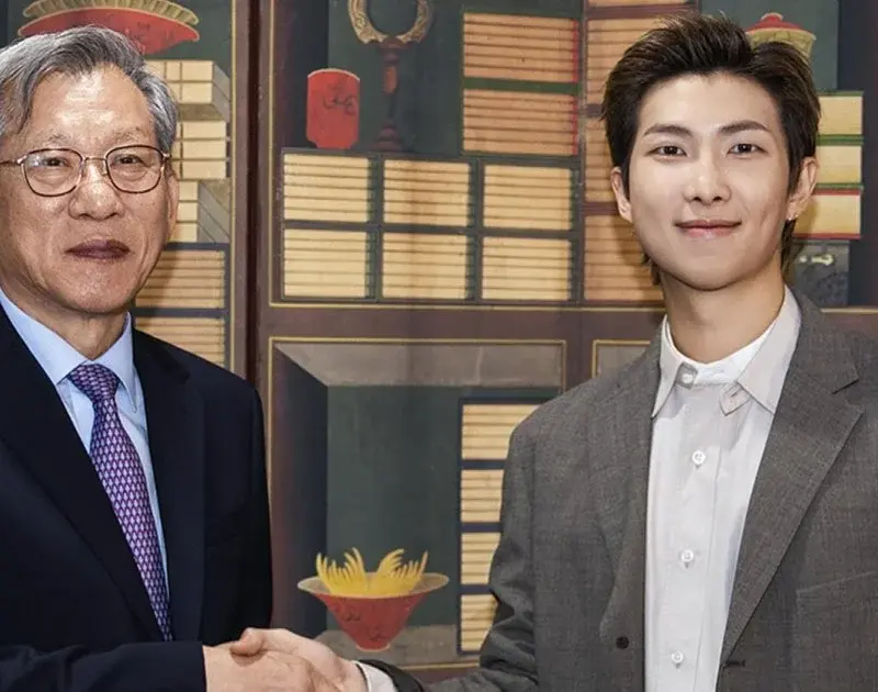 RM, do BTS, se torna o primeiro embaixador global do Museu Nacional da Coreia