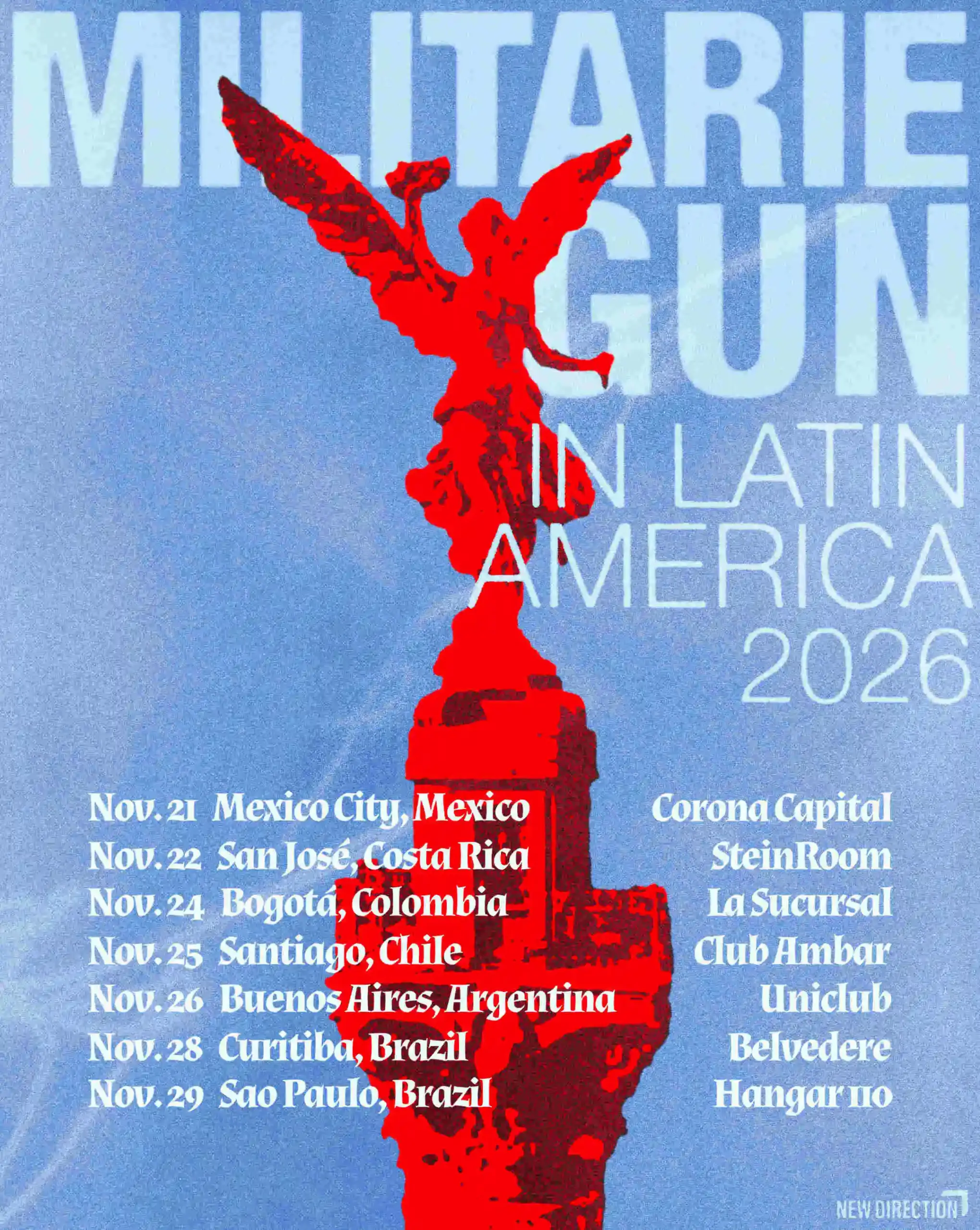 Poster Militaire Gun no Brasil