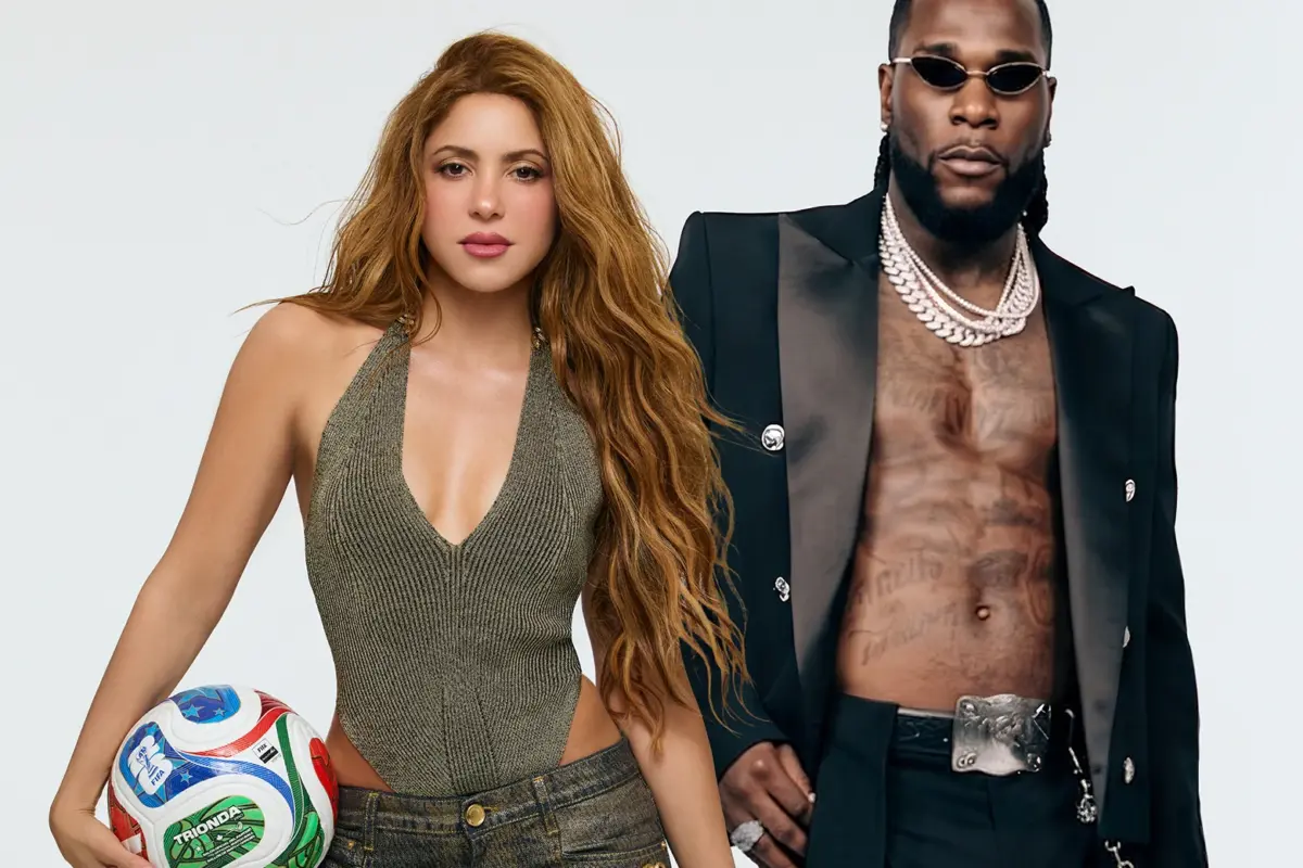 Burna Boy e Shakira em Dai Dai (Divulgação)
