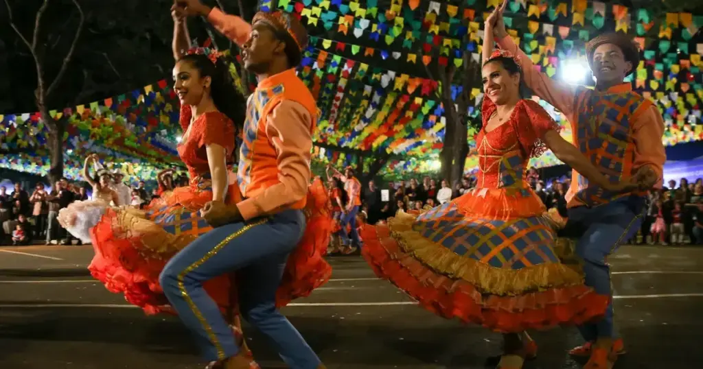 Uma quadrilha tradicional de Festa Junina (Ag. Brasil)
