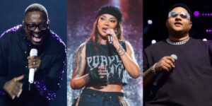 Mumuzinho, Ludmilla e Kevin O Chris (Divulgação e Brazil News)