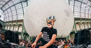 Boris Brejcha no Grand Palais em Paris, França, para Cercle (reprodução YouTube)
