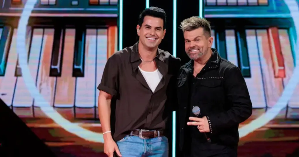 Gabriel Gava e Alemão do Forró (Foto - Jhonnathas Franco)