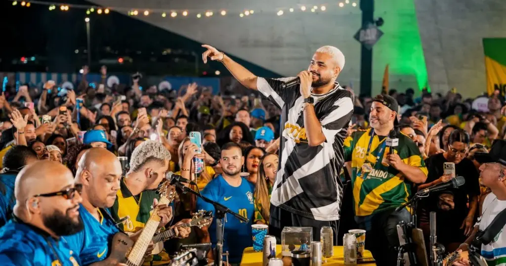 Yan durante o 'FutYANdo' (divulgação)