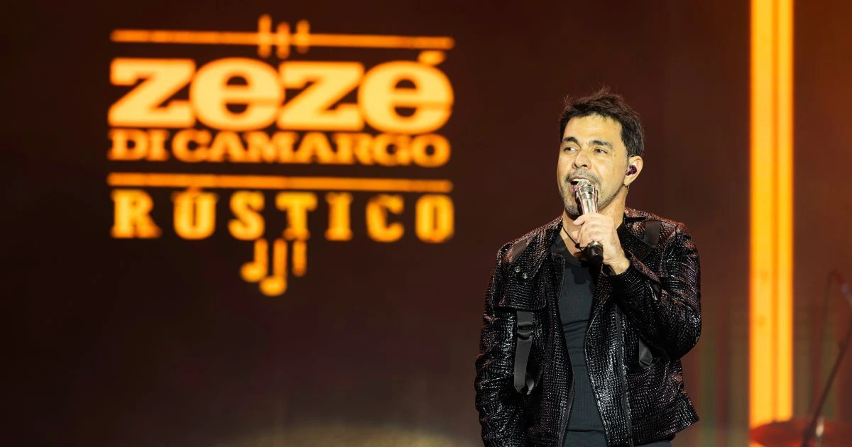 Zezé Di Camargo com a turnê 'Rústico' (divulgação)