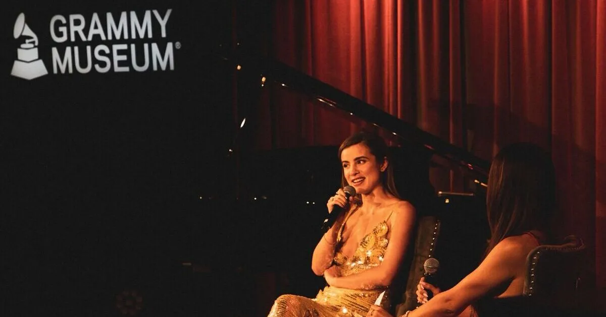 Giulia Be no Grammy Museum (Divulgação/Alejandra Hinojosa)