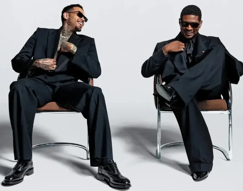 Chris Brown e Usher: veja o setlist da turnê especial dos cantores