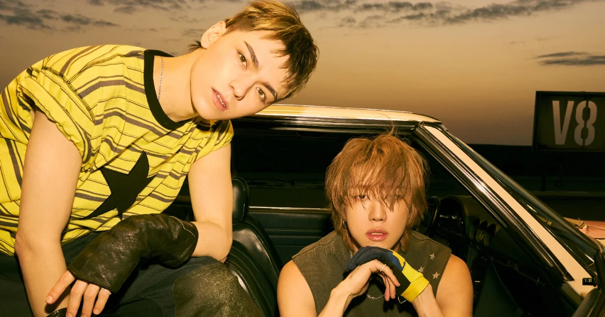 V8 com Vernon e The8, do SEVENTEEN