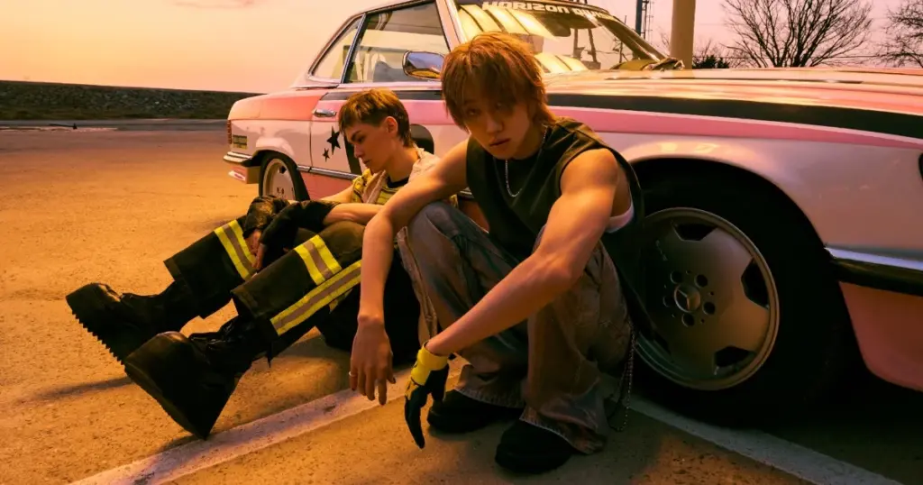 V8 com Vernon e The8, do SEVENTEEN
