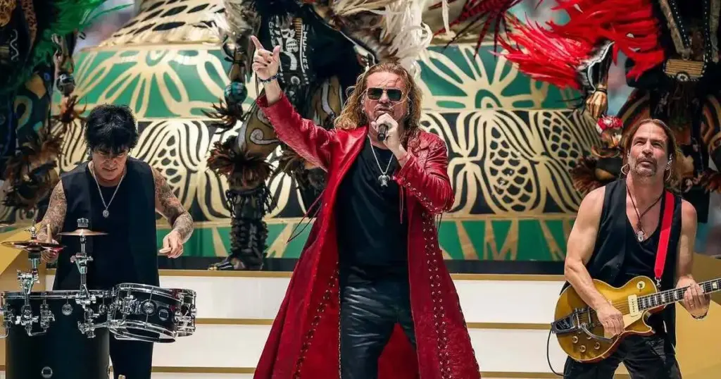 Maná na abertura da Copa do Mundo 2026 no México (Reprodução)