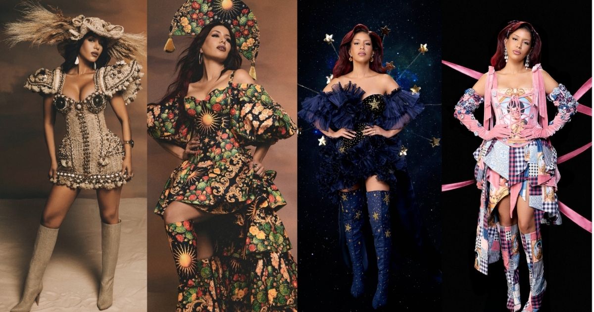 Os vários looks de Priscila Senna (Divulgação)