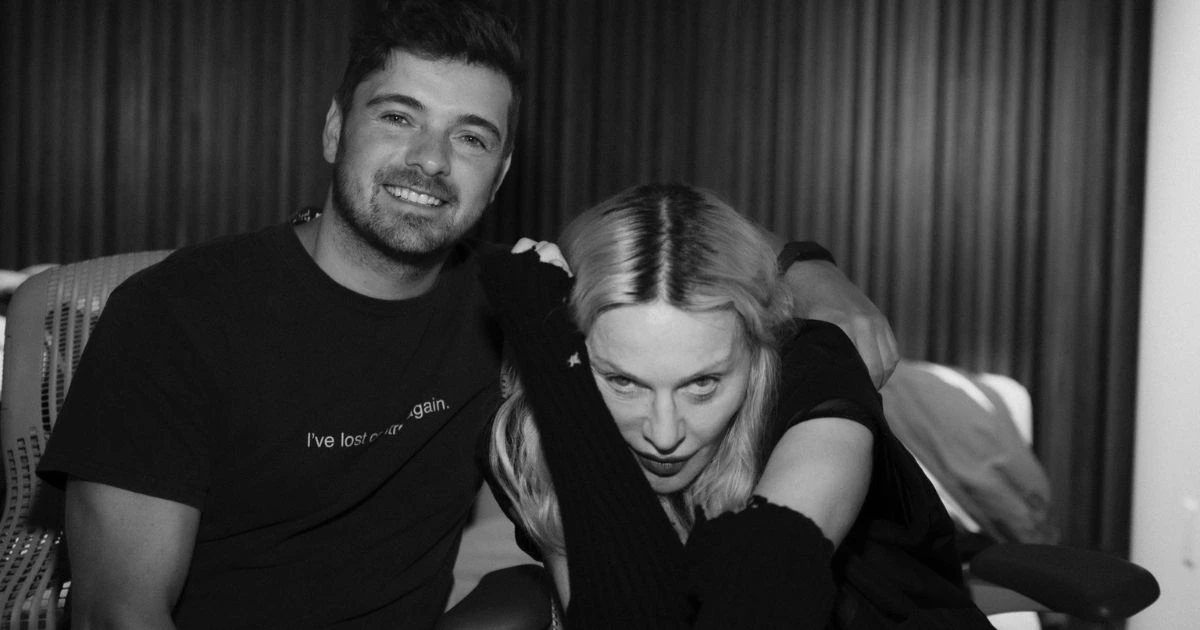 Madonna e Martin Garrix (reprodução Instagram @martingarrix)