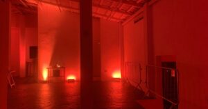 Gueersh transforma bar em dormitório para show de sete horas em SP 4 A sala anexa à Saleta de Pelucia onde a gueersh tocará (Foto: Guilherme Paz)