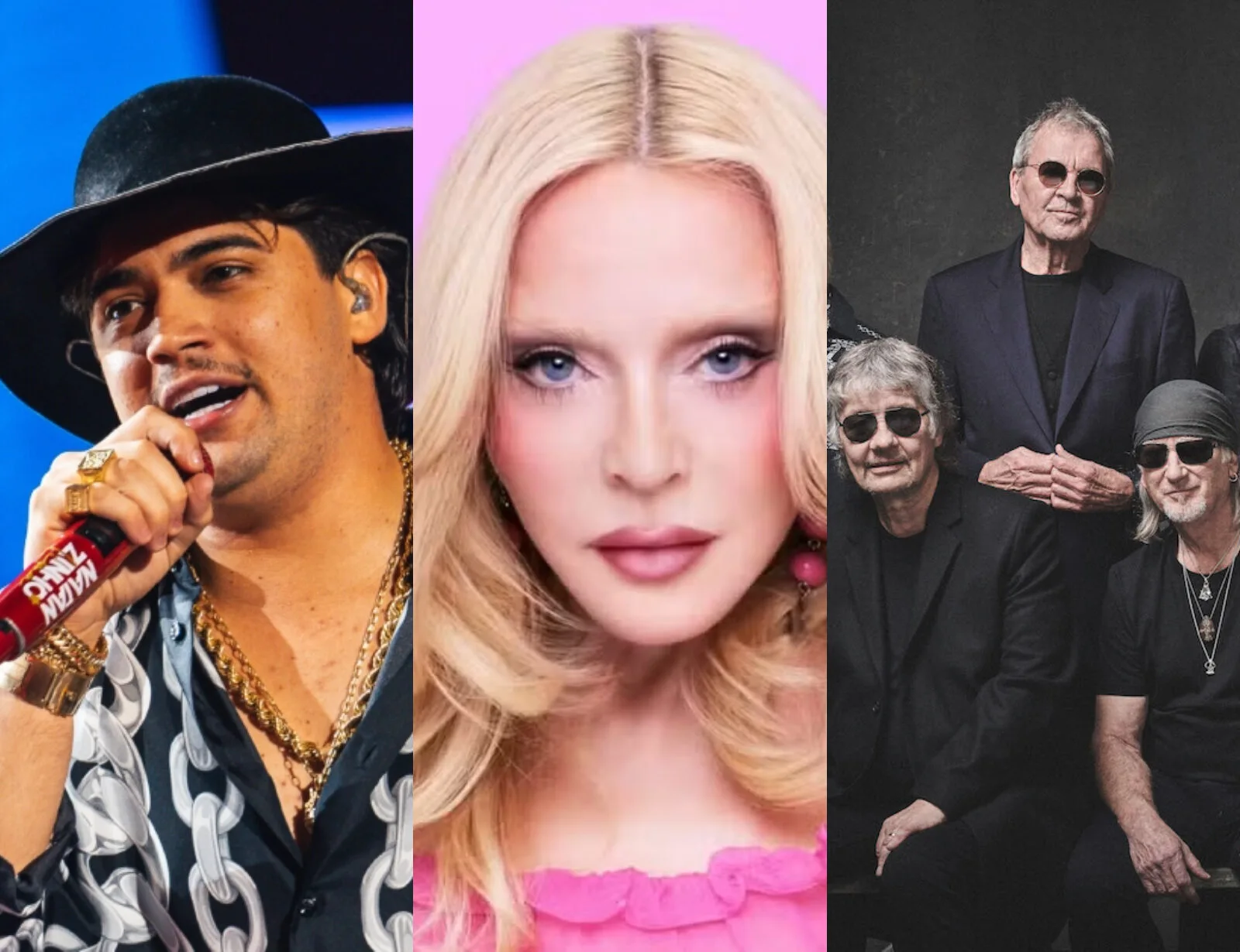 Natanzinho Lima, Madonna e o Deep Purple
