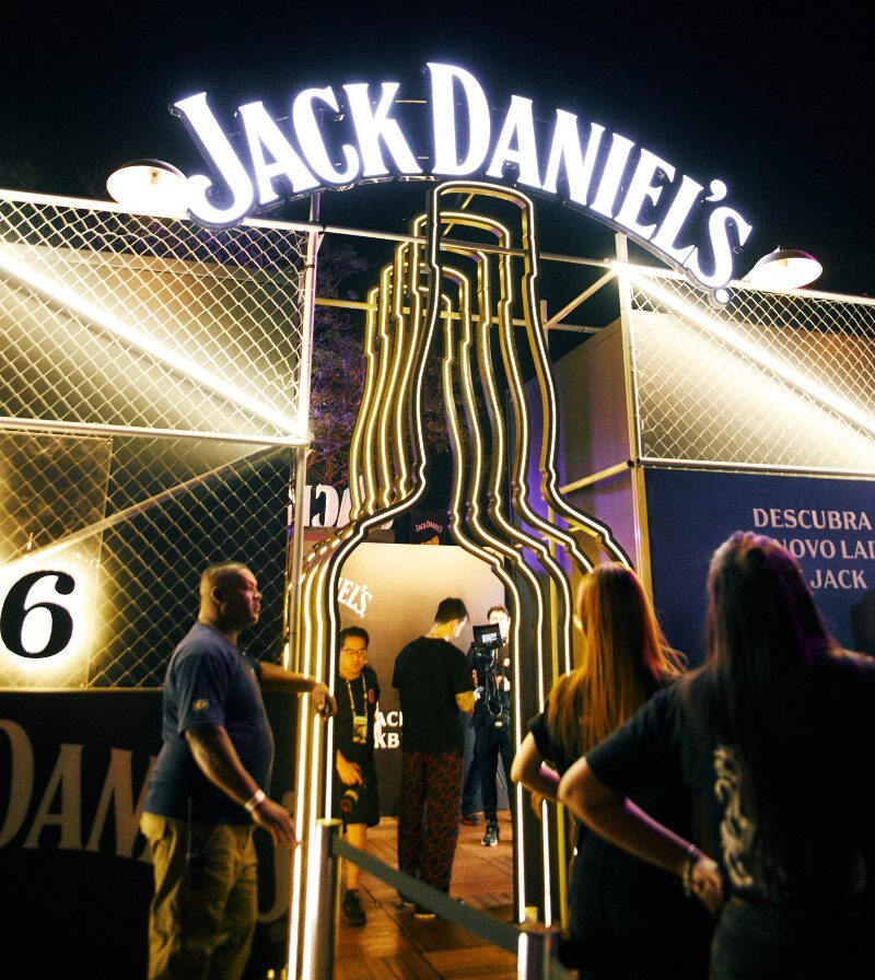 Ativação da Jack Daniel's no João Rock 2026 (Divulgação)