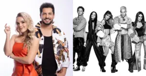 Thaeme e Thiago (divulgação) e RBD (reprodução Facebook)