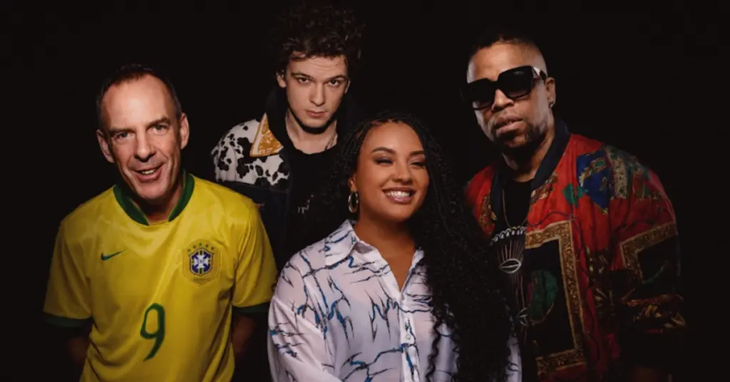 Carola lança 'Funk Drunk' com Fatboy Slim e Felix Da Housecat 1 Carola, Fatboy Slim, Felix Da Housecat e 7KY (divulgação)