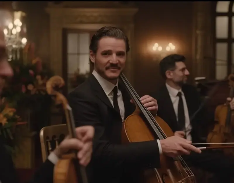 Pedro Pascal vive violoncelista em drama musical