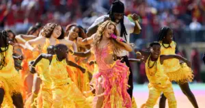 Shakira no show do intervalo da Copa do Mundo 2026