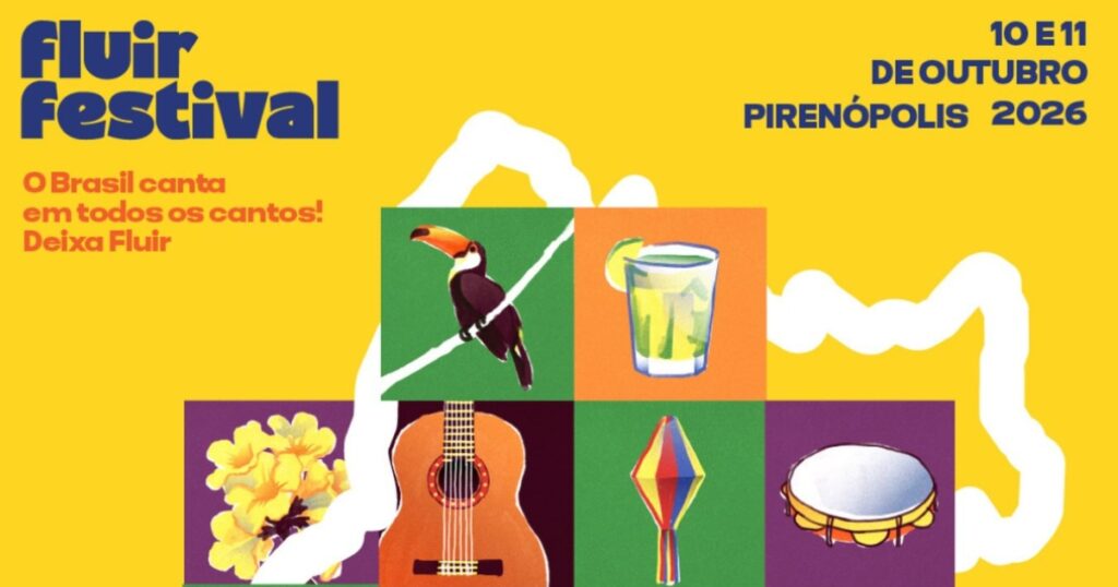 Goiás recebe novo evento de música: conheça o Fluir Festival 1 Fluir Festival