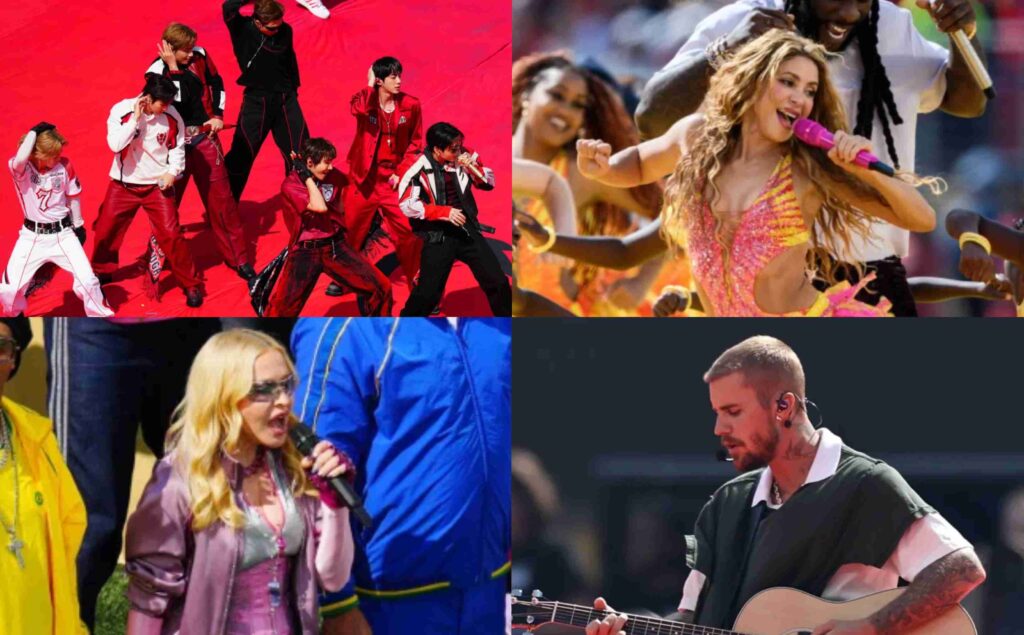 Shakira, BTS, Madonna e Justin Bieber entregaram o esperado na Copa 2026? 1 Shakira, BTS, Madonna e Justin Bieber na Copa 2026. Reprodução/Instagram.