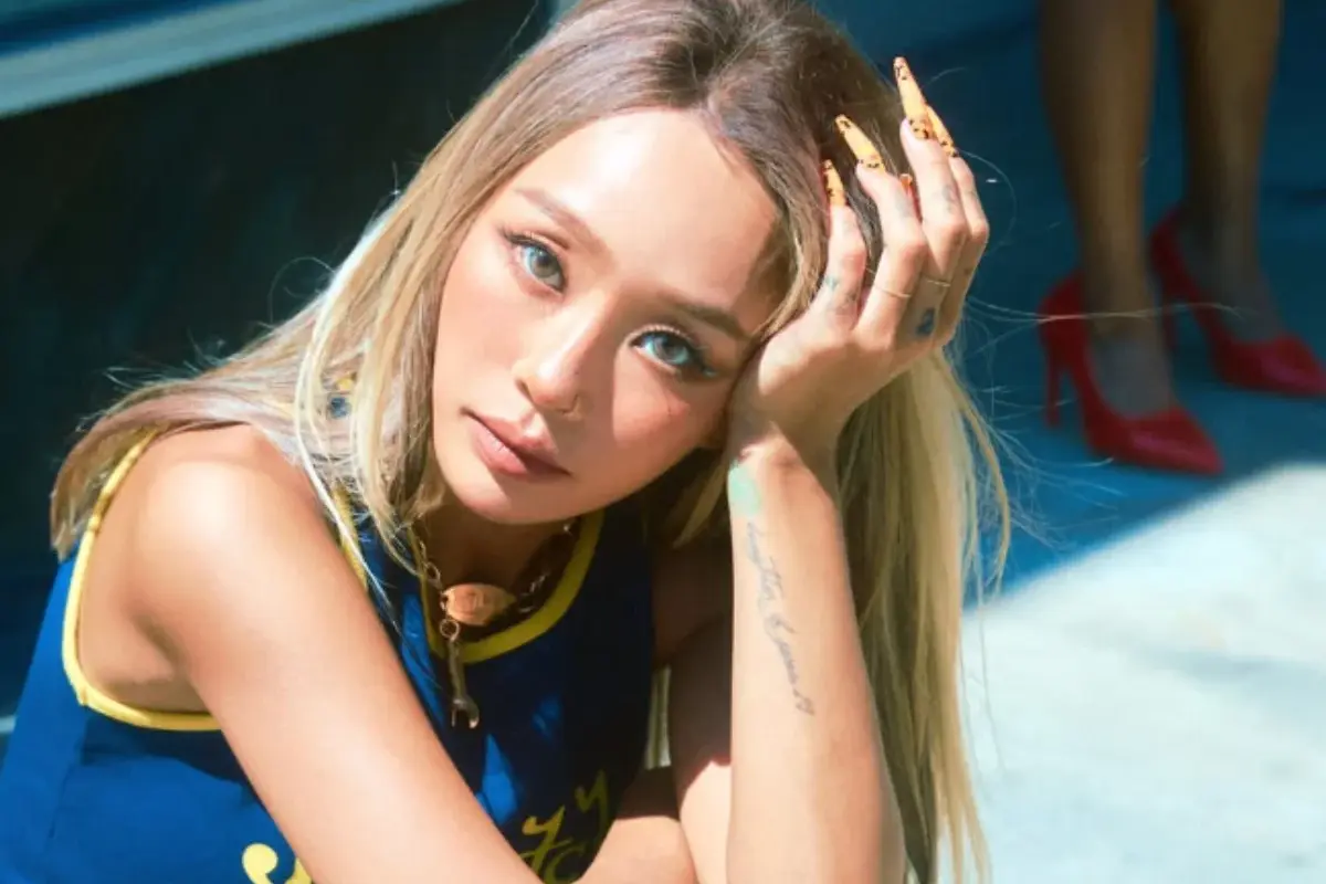 Hyolyn em seu novo EP, "OriginaLyn". (Reprodução/Instagram)