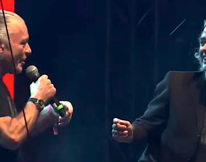 Billie Joe Armstrong toca Bowie com Bruce Dickinson em show; veja aqui