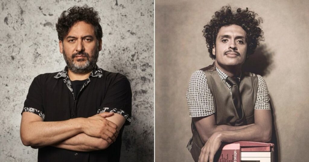 Camilo Sanabria e Juancho Valencia, da trilha de Cem Anos de Solidão (Netflix)